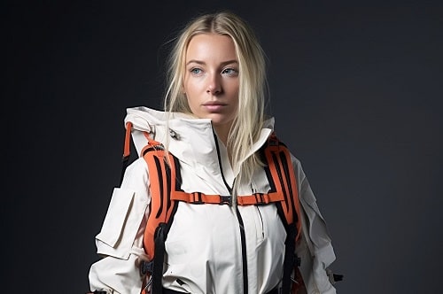 Woman in AI PPE Gore Tex