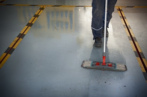 Floor Being Mopped iStock baranozdemir