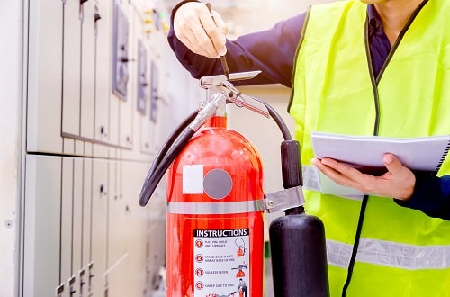 Large Fire Extinguisher iStock A Stockphoto
