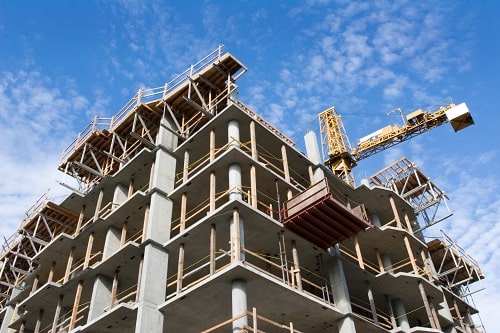 Crane on high Rise Building iStock Bird Images