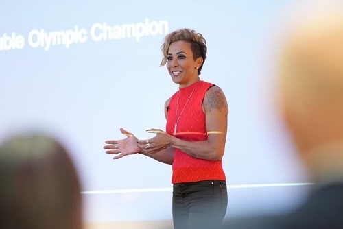 Dame Kelly Holmes: "We judge the book by the cover way too much. Real inclusion means everyone is included." Photograph: Harry Richards
