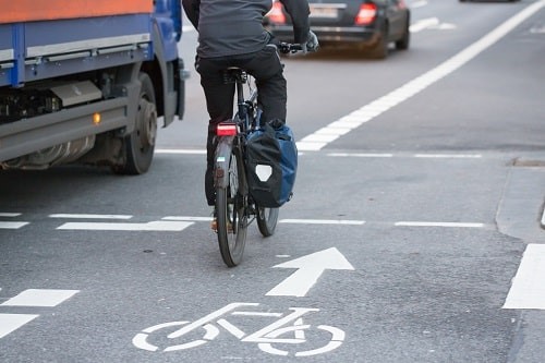 Cyclists, motorcyclists and pedestrians face some of the greatest risks on the road network. Photograph: iStock